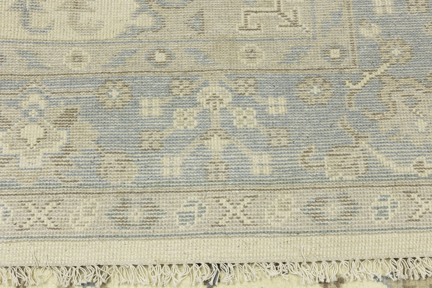 8X10 Ft Oushak Chobi Oriental Rug Floral Design