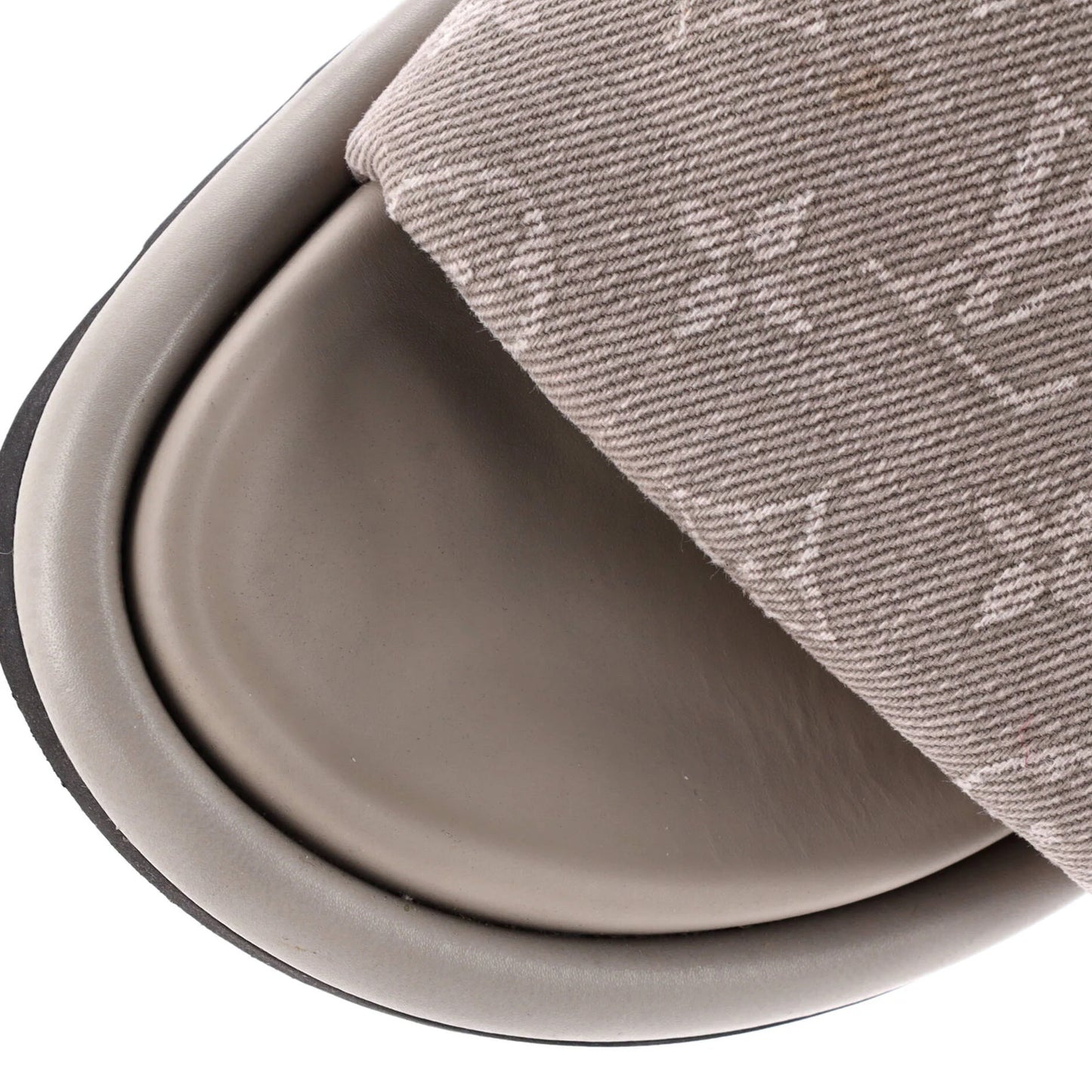 Louis Vuitton Women'S Pool Pillow Comfort Mule Sandals Monogram Denim