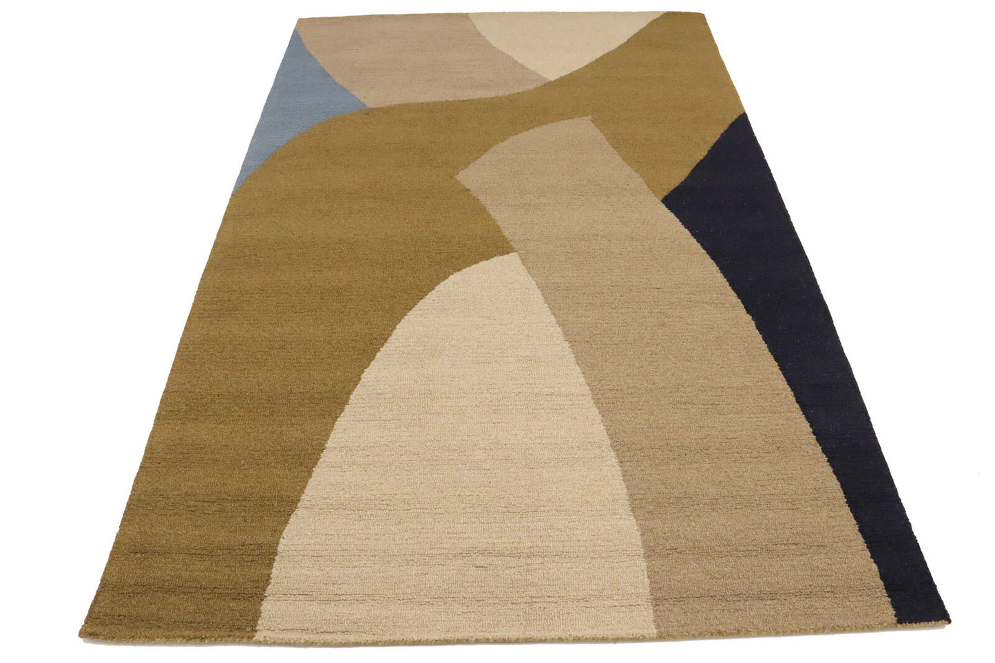 Multicolored Abstract Design Plush 5X8