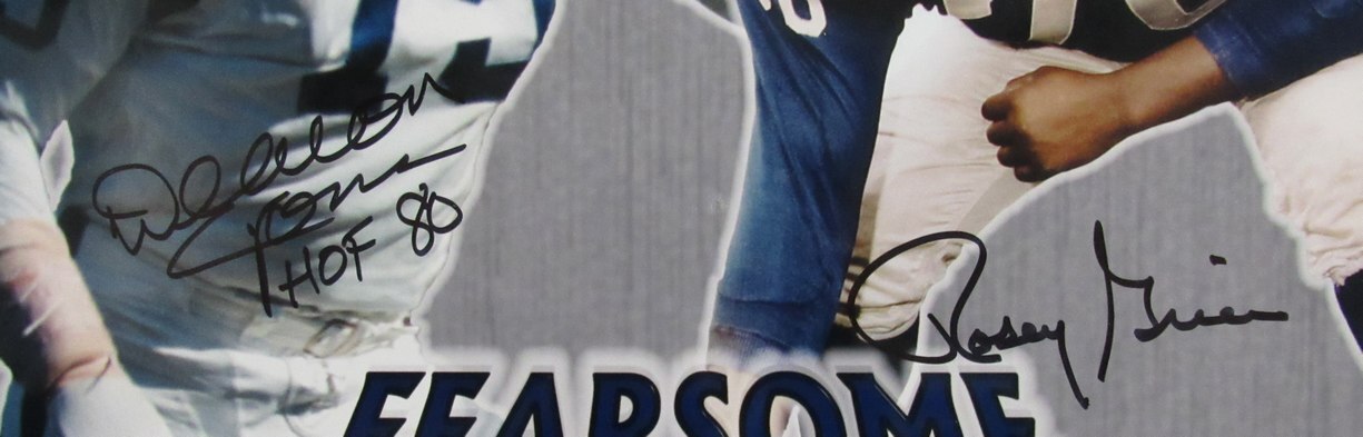 Fearsome Foursome Signed By 4 Players 16X20 Photo