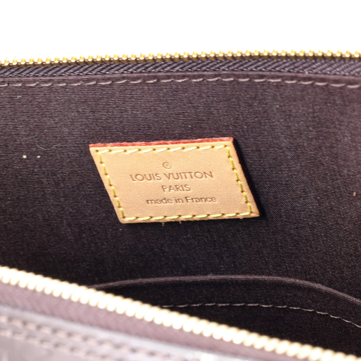 Louis Vuitton Alma Handbag Monogram Vernis Pm