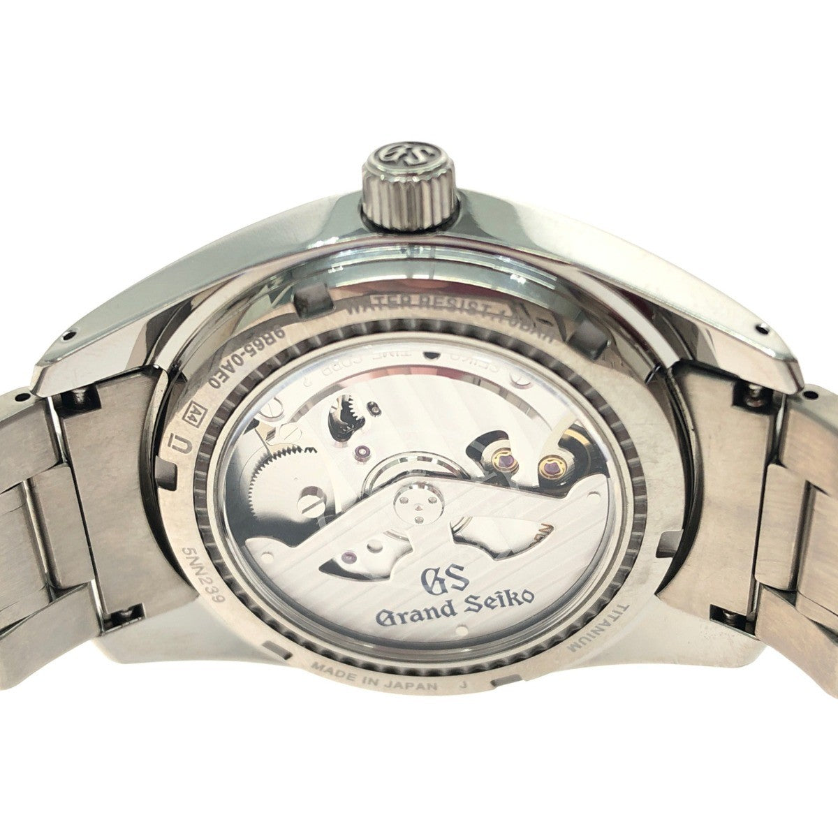 Seiko Spring Drive Snow Power Reserve Sbga011/9R65-0Ae0