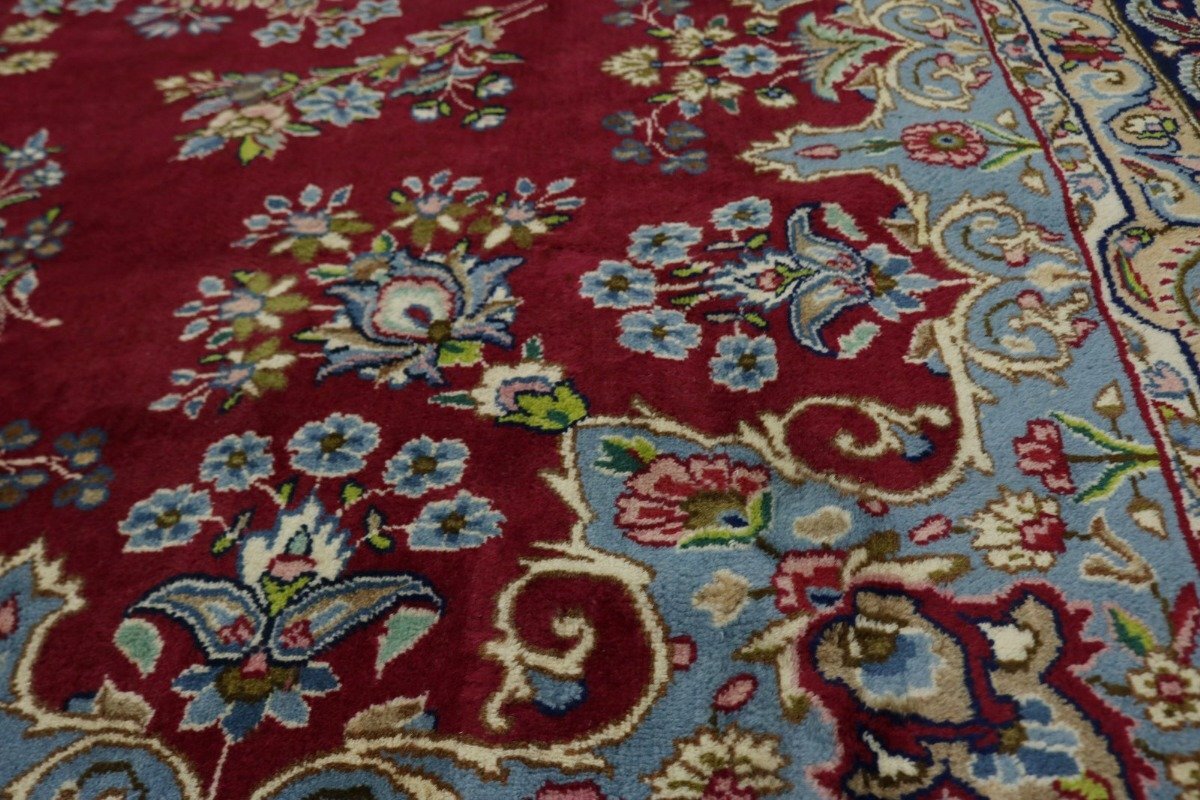 One-Of-A-Kind Vintage Handmade Oriental Rug