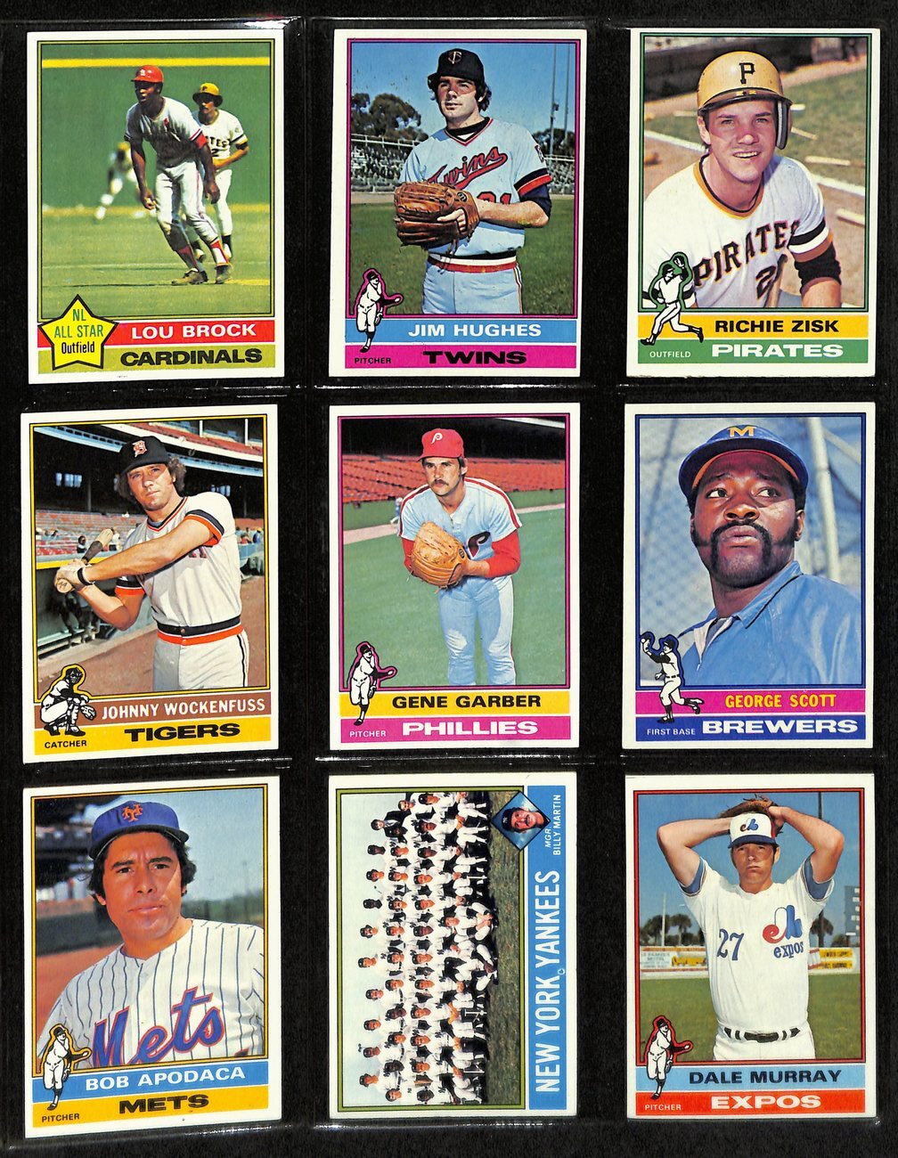 1976 Topps Baseball W/Traded Complete Set Brett