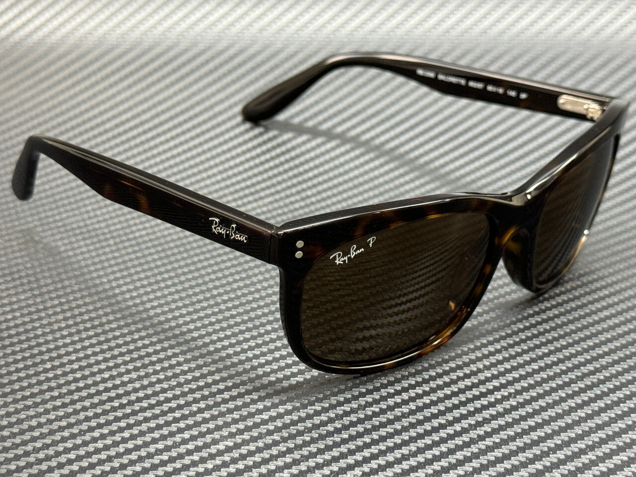 Ray Ban Rb2389 902 57 Brown Polarized Unisex 60