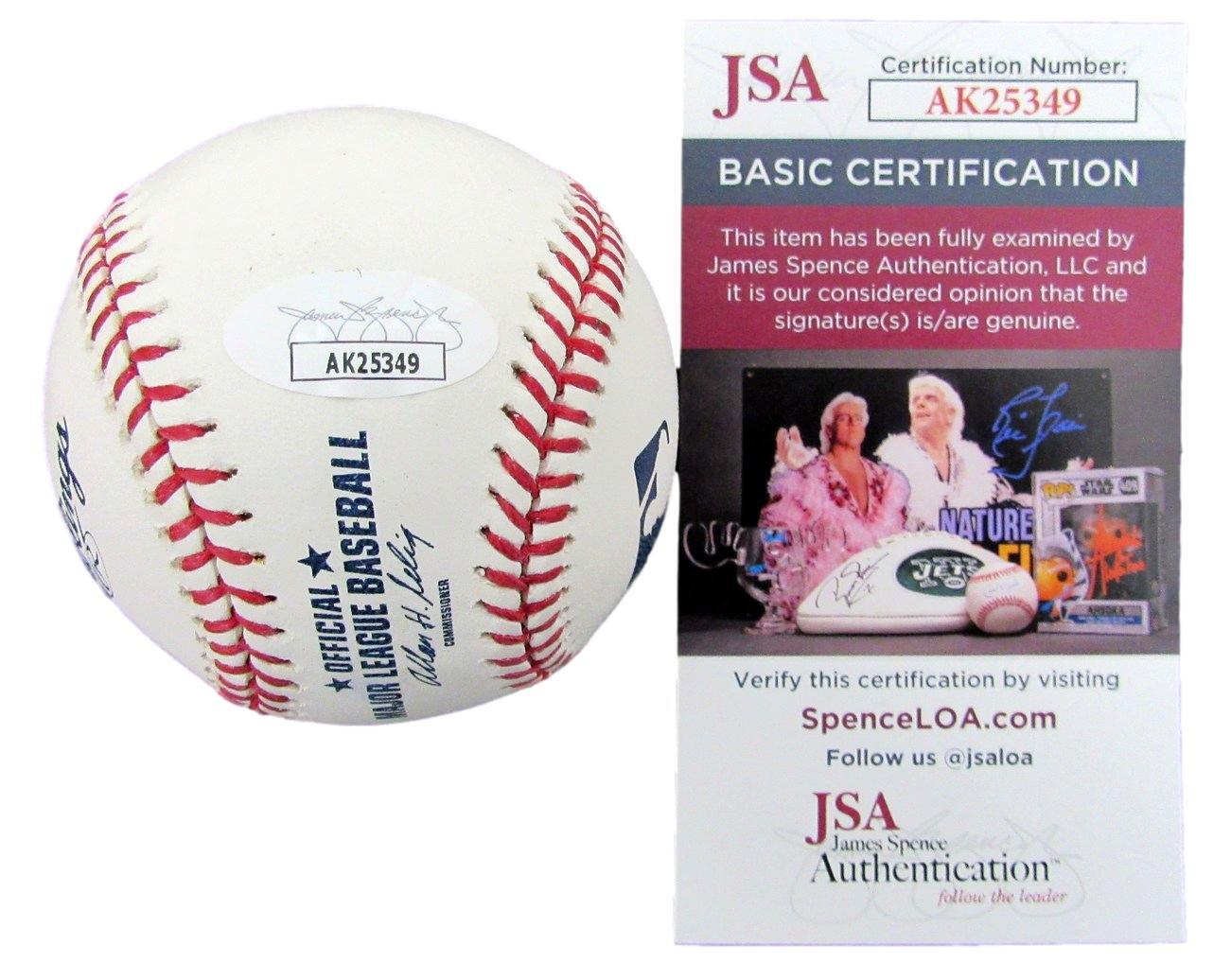 Midget Billy Vaughn Autographed Onl Baseball