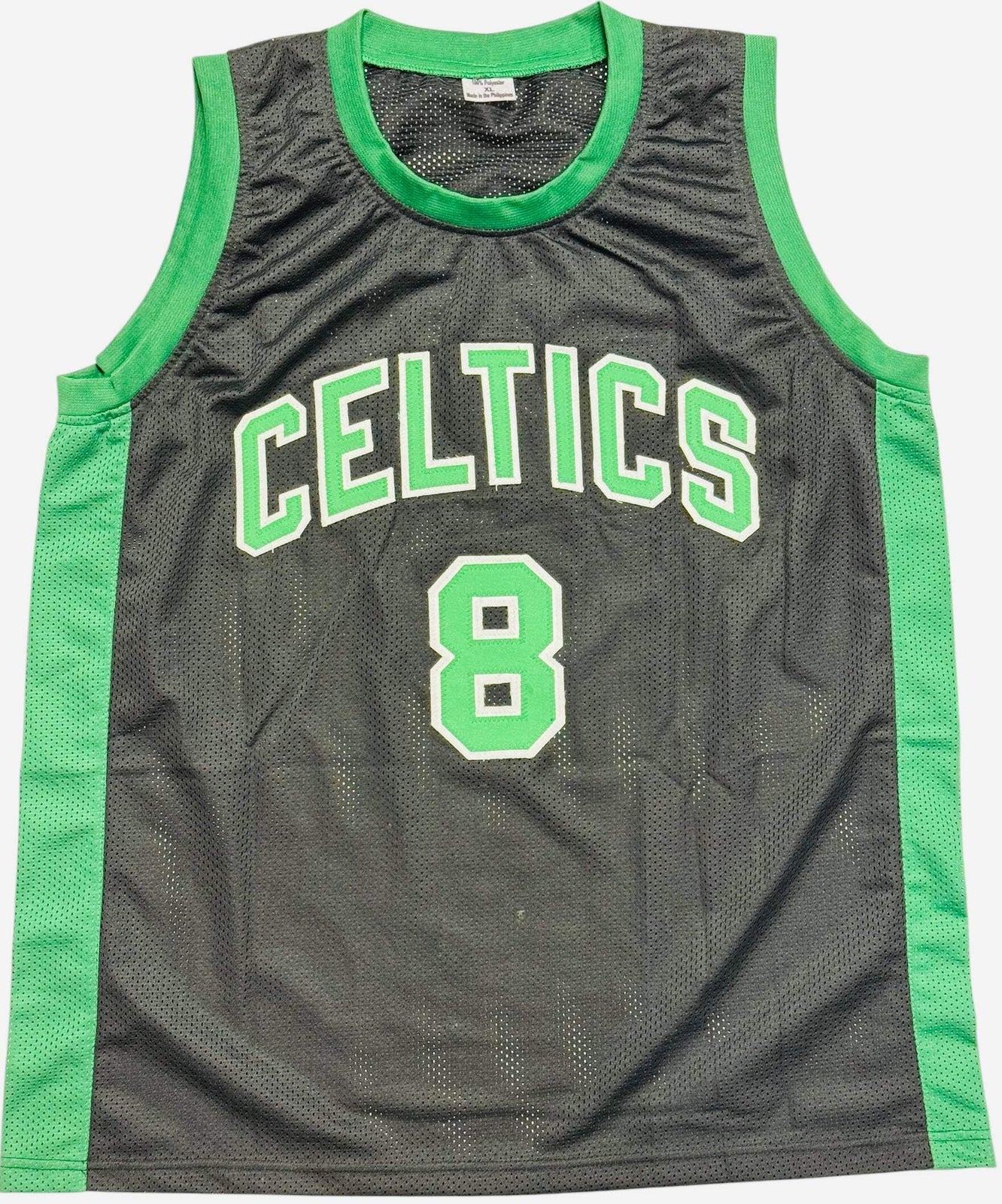 Antoine Walker Autographed Celtics Custom Jersey (Jsa)