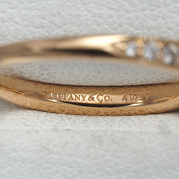 Tiffany&Co. Ring Diamond Harmony Us5 18K 750 Rose