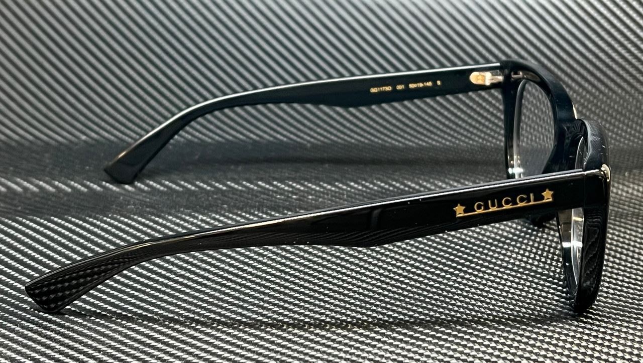 Gucci Gg1173O 001 Black Gold Women'S 50 Mm S Size