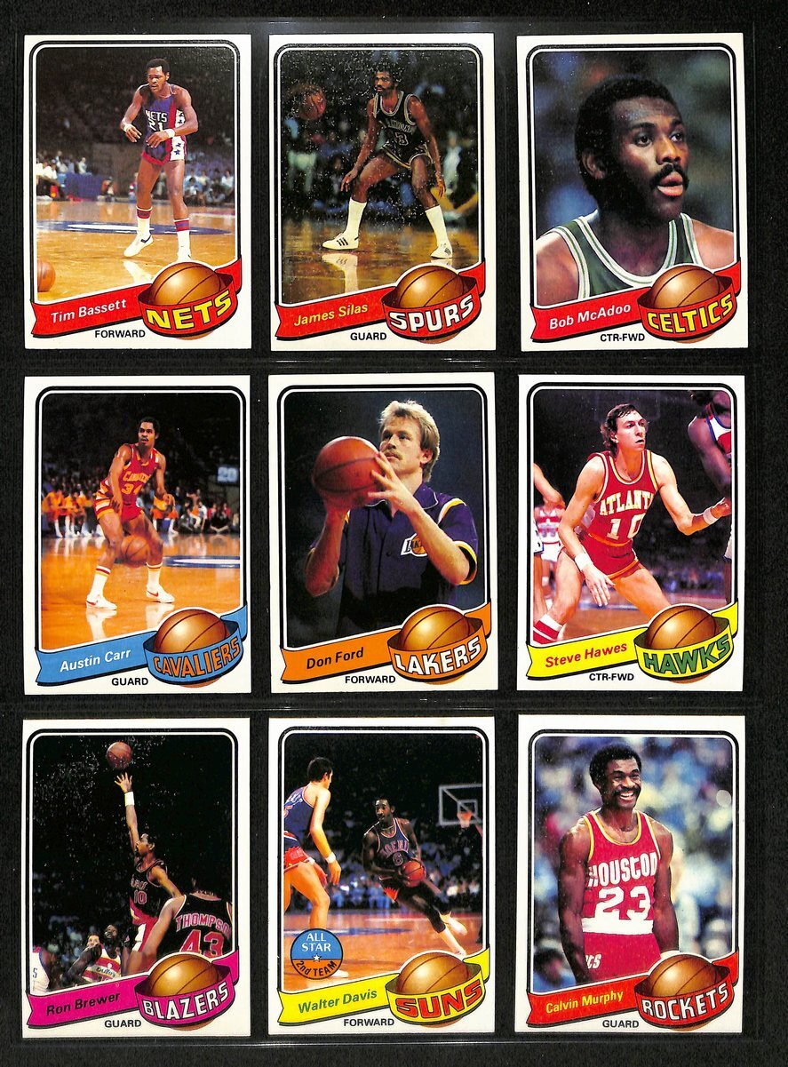 1979-80 Topps Basketball Complete Set (132)