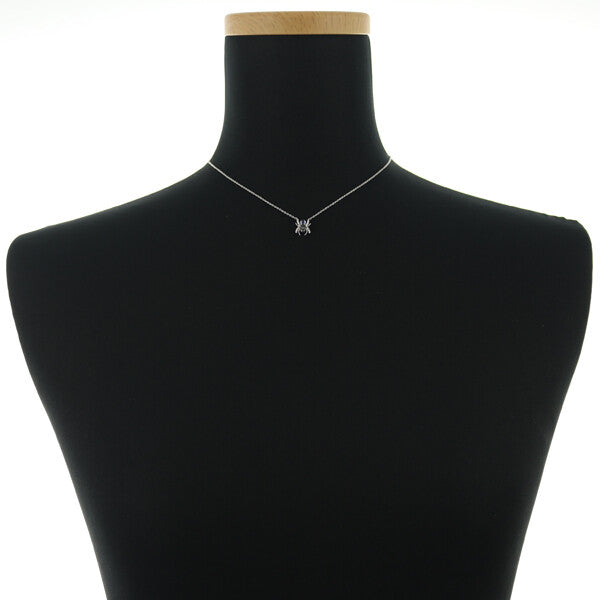 Ponte Vecchio Necklace Sapphire Black&Clear