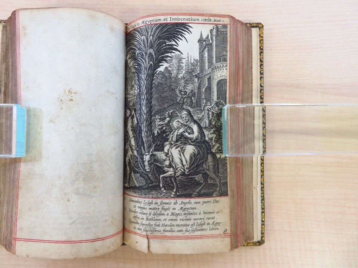 1630S Antique Bible 4 Christian Books : Prayer