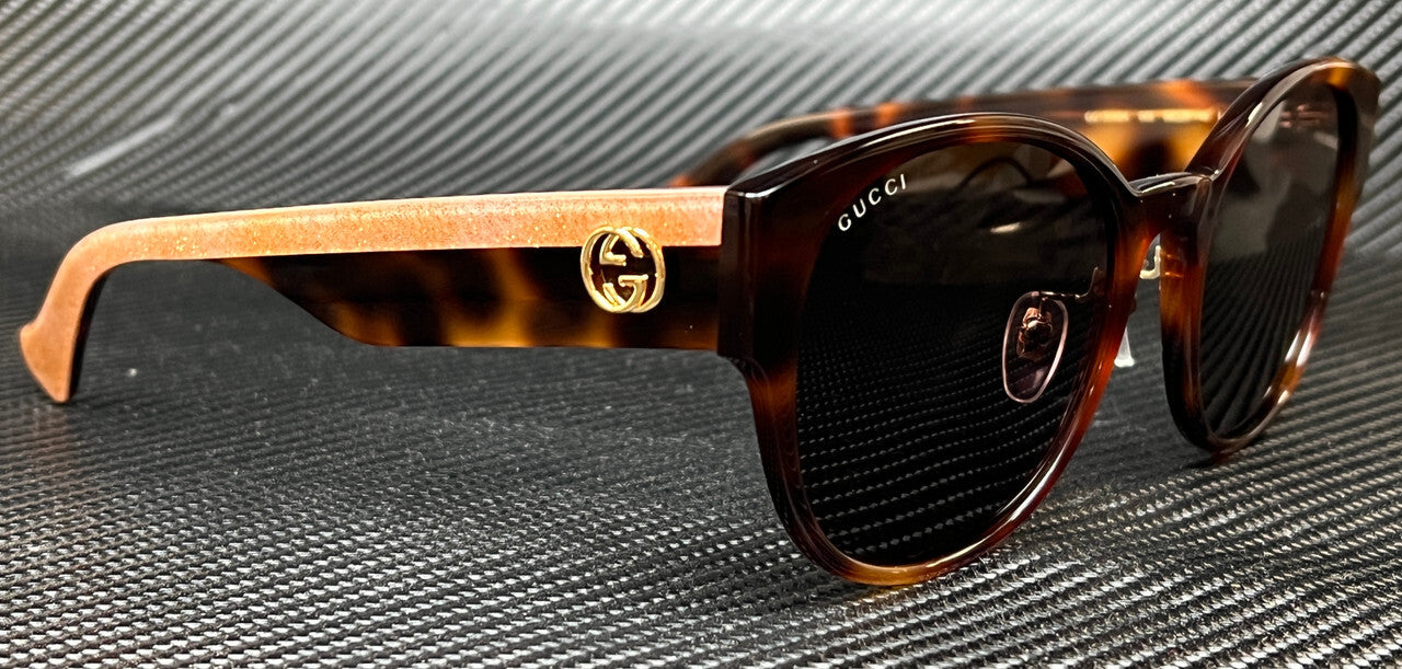 Gucci Gg1304Sk 003 Brown Havana Women'S 56 Mm
