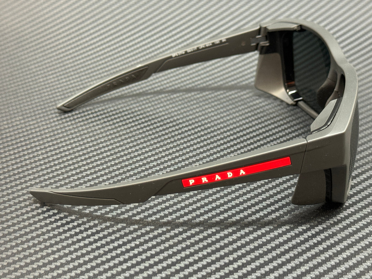 Prada Linea Rossa Ps 07Ws Ufk60A Grey Rubber