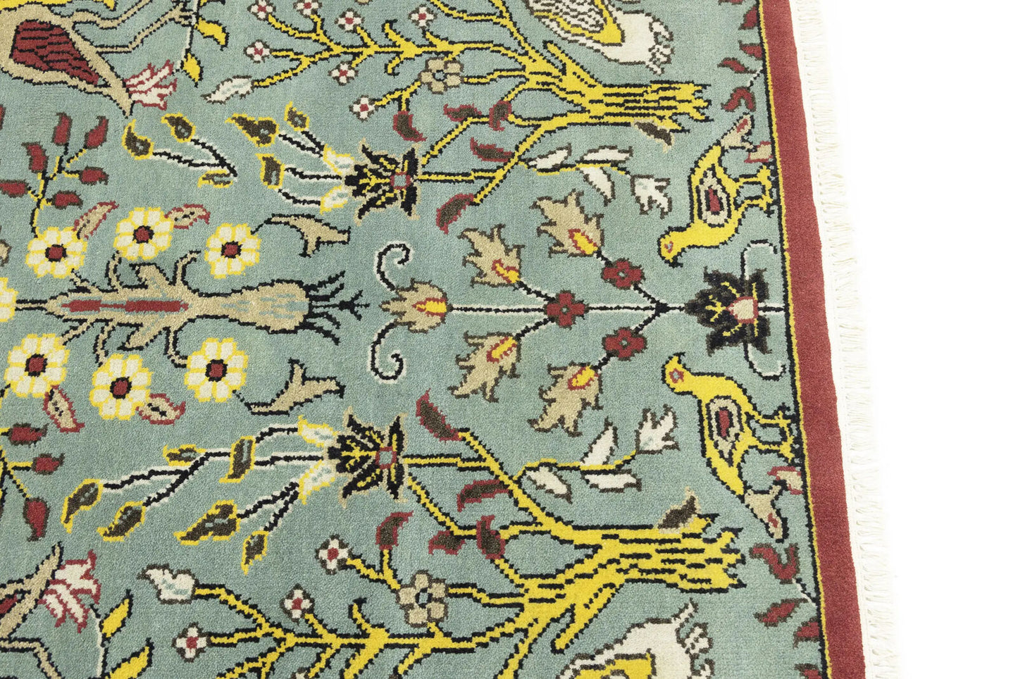 Handmade Chobi Oriental Rug 6X9 Ft Pictorial