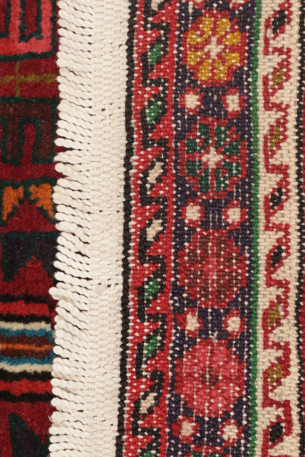4'6X10 Ft Handmade Tribal Runner Rug Reindeer
