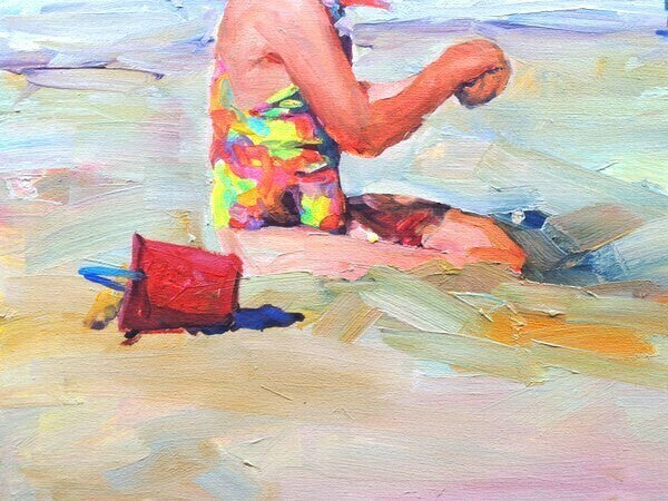 Zhao Hongbin ( China, 1952) Girl Original