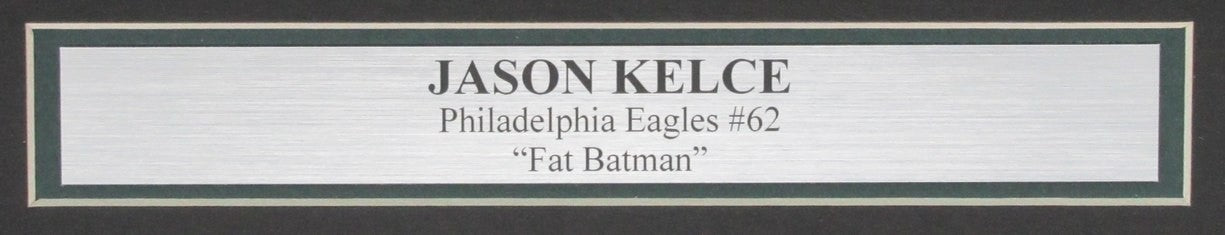Jason Kelce Signed/Auto 16X20 Photo Framed