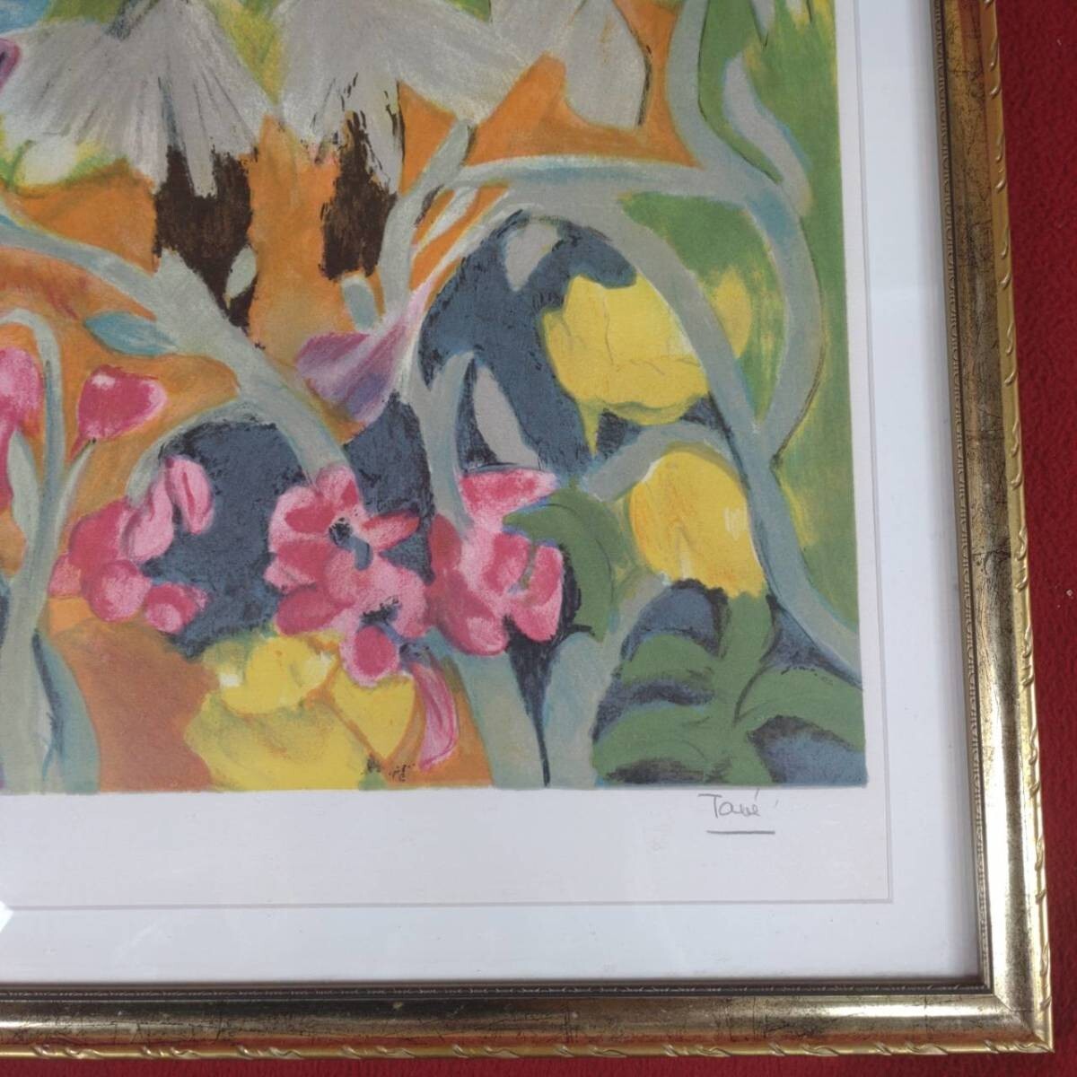 Georgette Tave Hand-Signed Serigraph Ed99 Framed