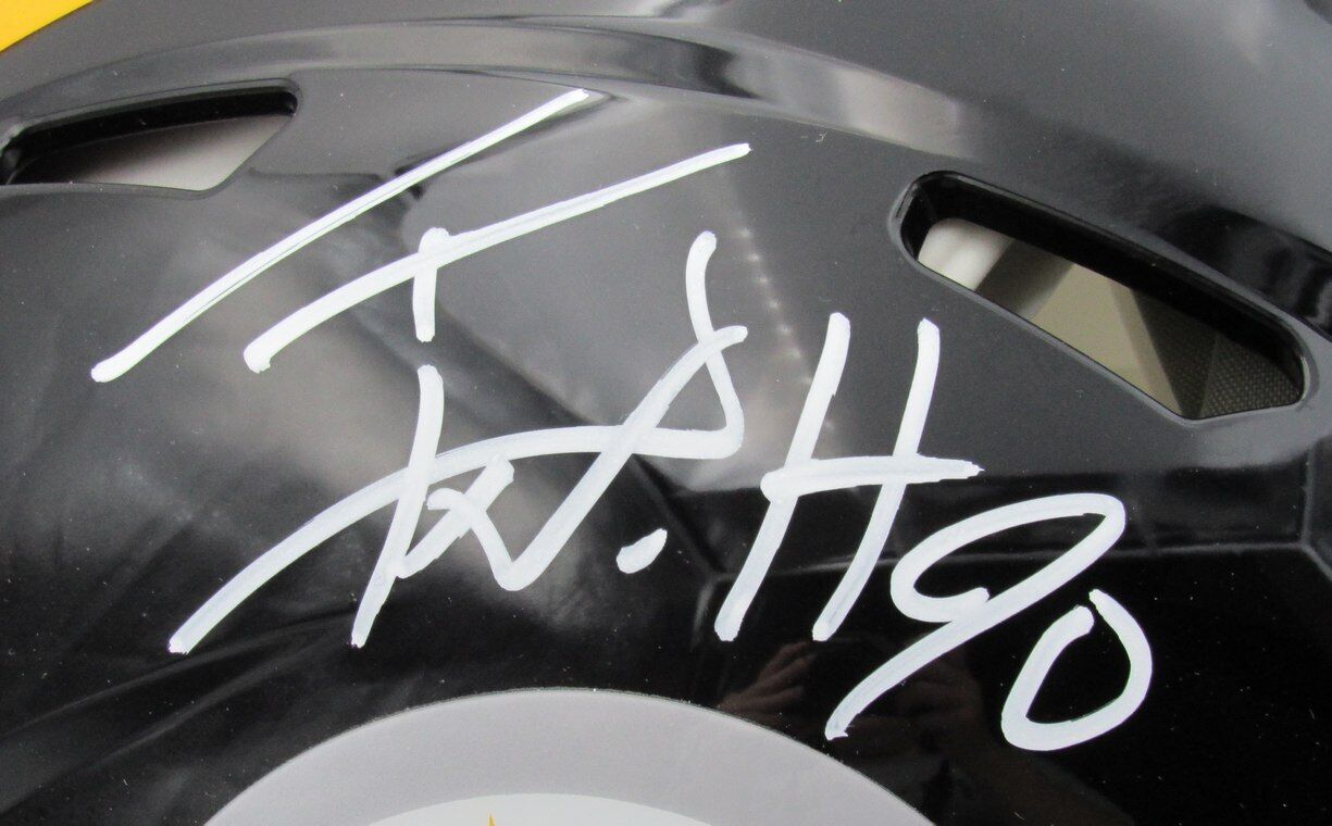 T.J. Watt Autographed Full Size Speed Authentic