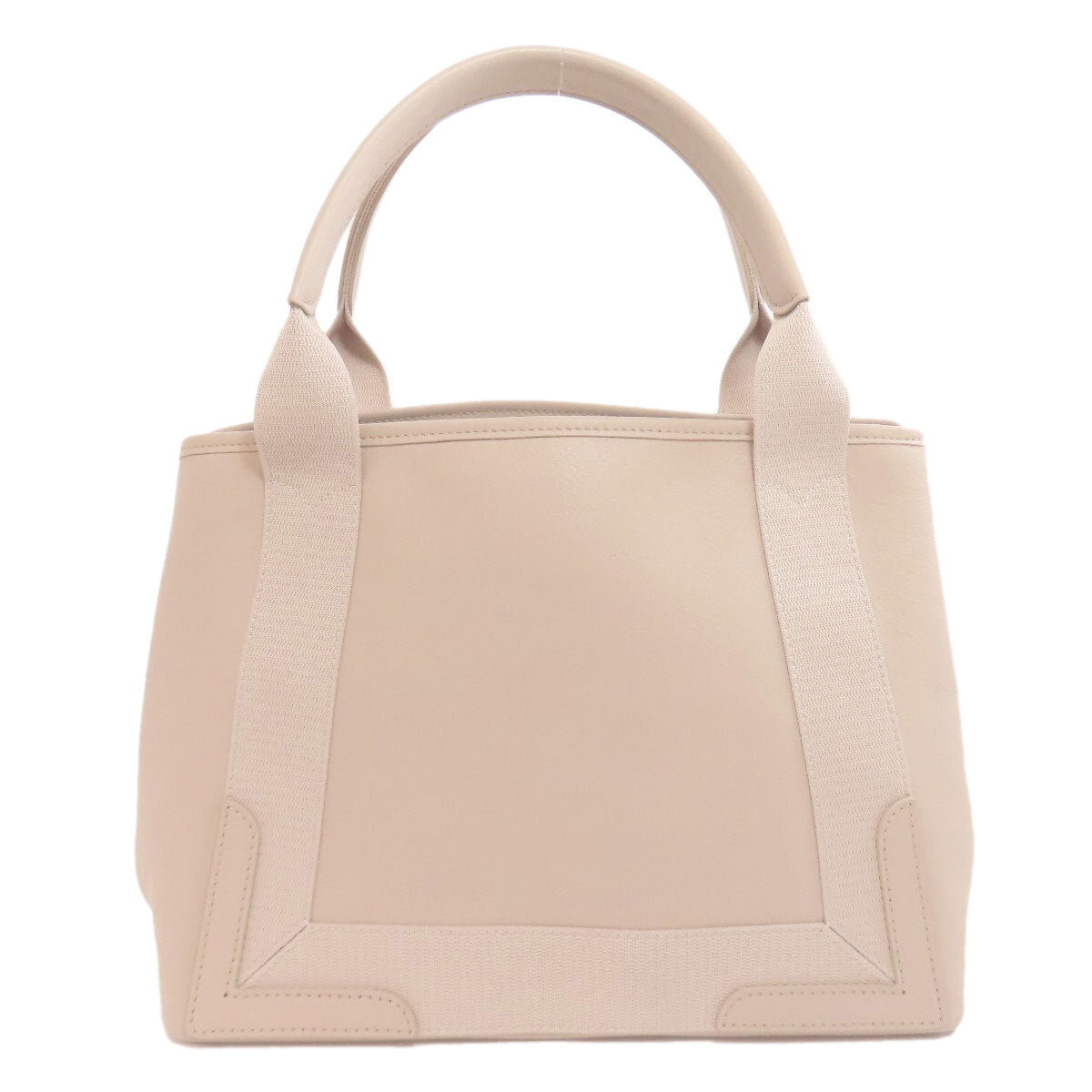 Balenciaga 339933 Tote Bag Navy Cabas S S Calf