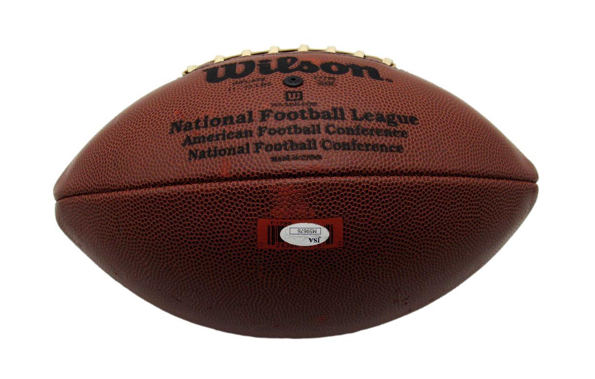 Harry Kalas Signed/Autographed Wilson Nfl Leather