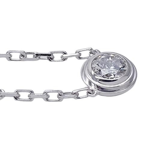Cartier Diamants Lgers De Cartier Lm Diamond Necklace 750Wg White Gold