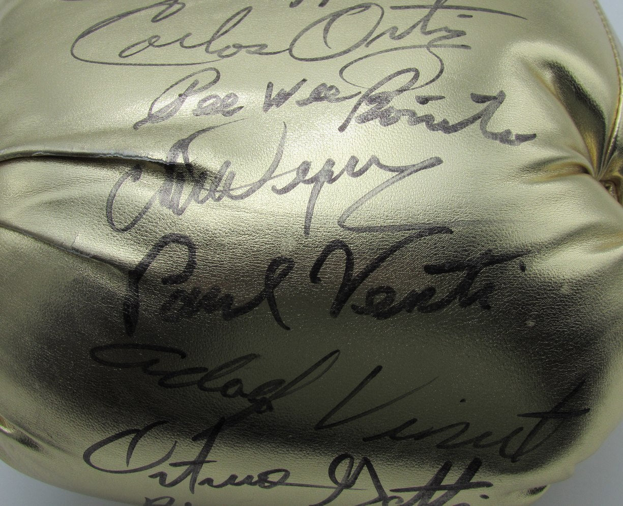 12 New Jersey Hall Of Fame Boxers Multi Signed