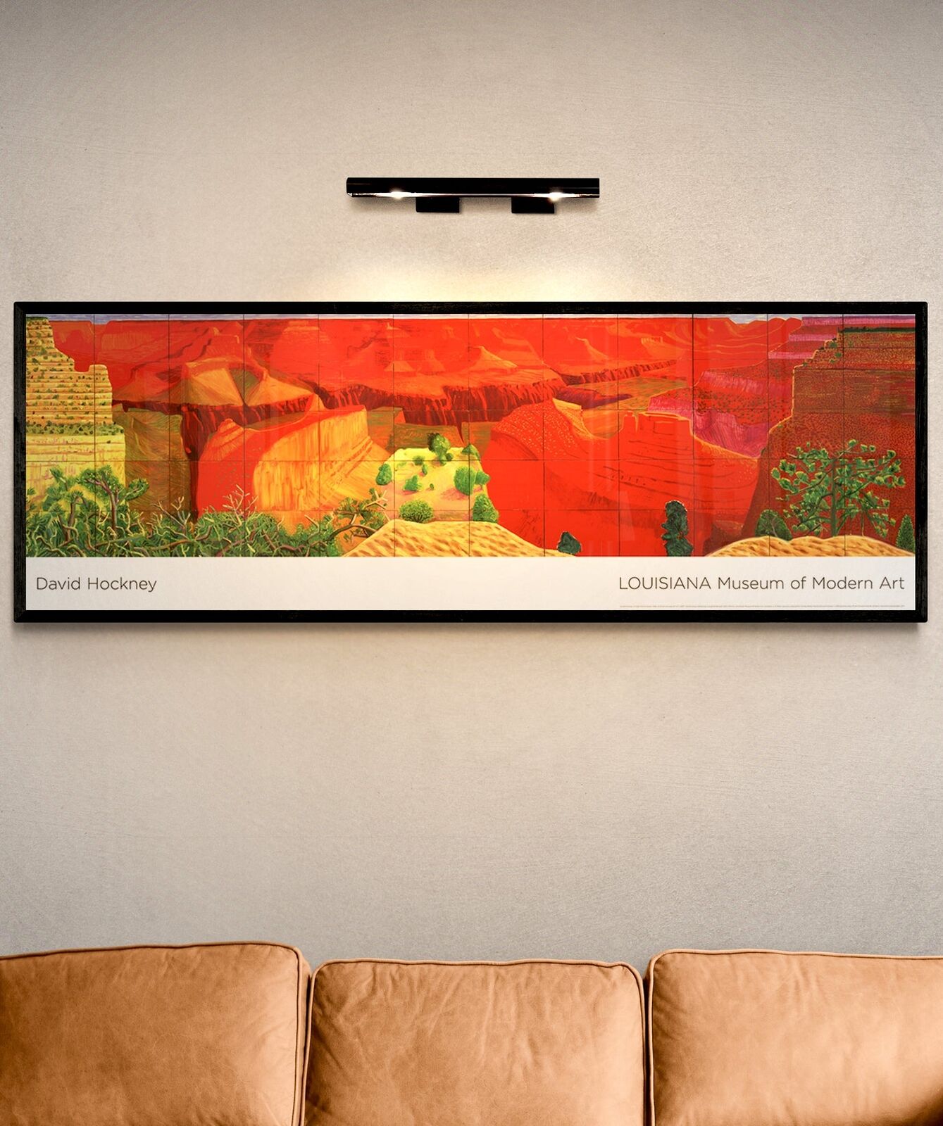 DAVID HOCKNEY A Closer Grand Canyon 18" x 53.75"