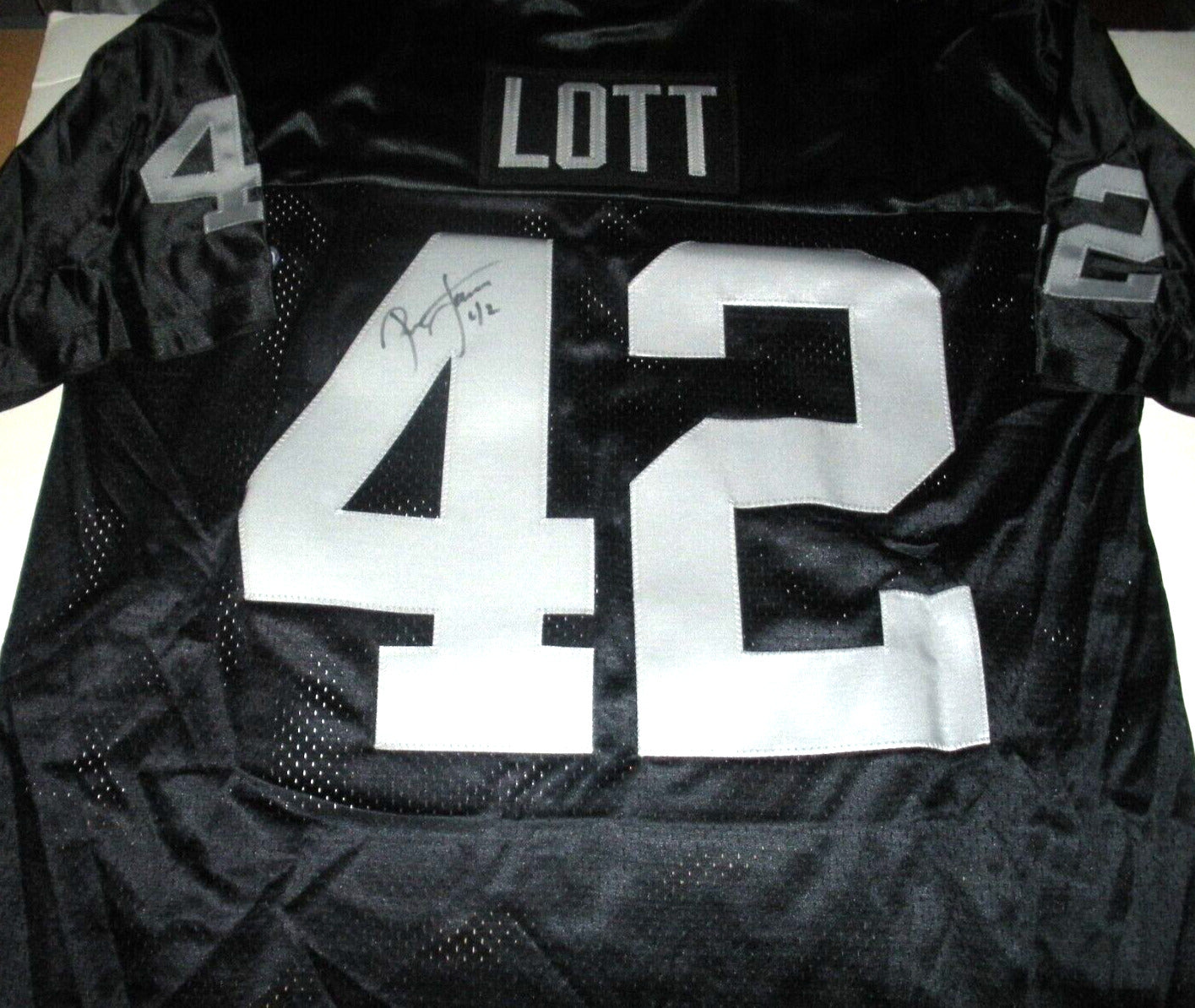 Ronnie Lott Oakland Raiders,Hof W/Coa Signed
