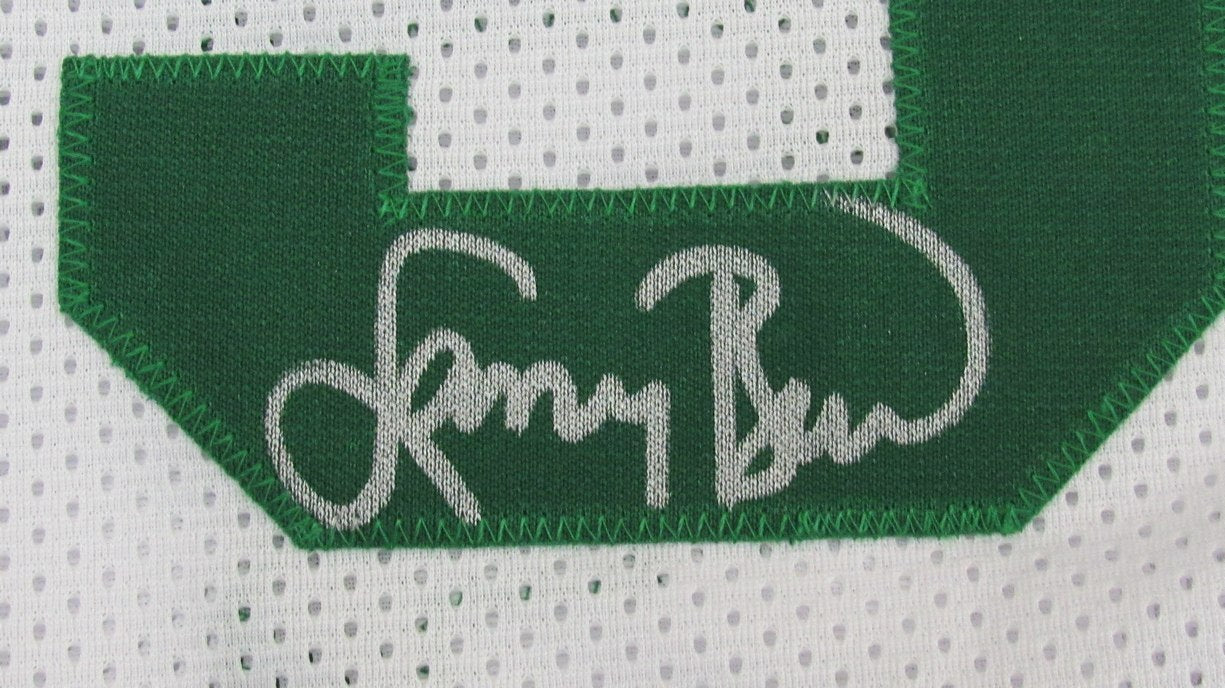 Larry Bird Hof Autographed White Custom