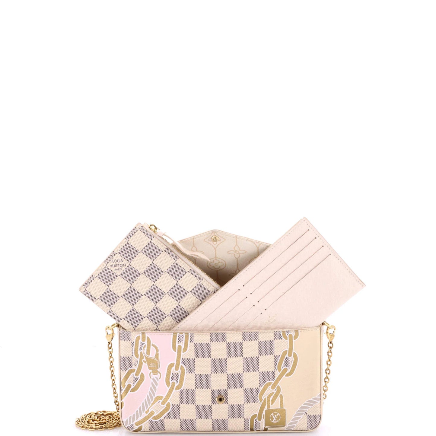 Louis Vuitton Felicie Pochette Limited Edition Nautical Damier