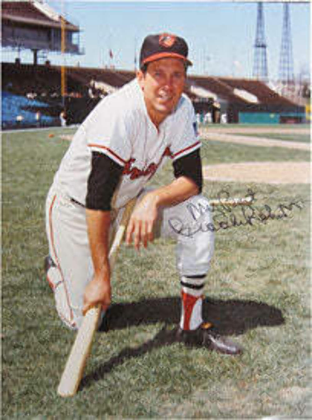 Brroks Robinson Autographed/Signed 11X14 Photo