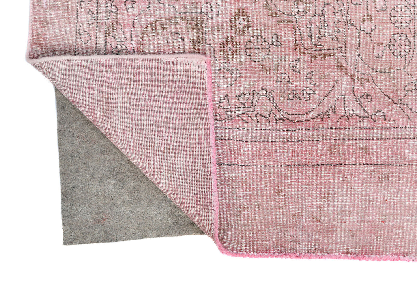 5'7X9'2 Ft Antique Distressed Vintage Oriental