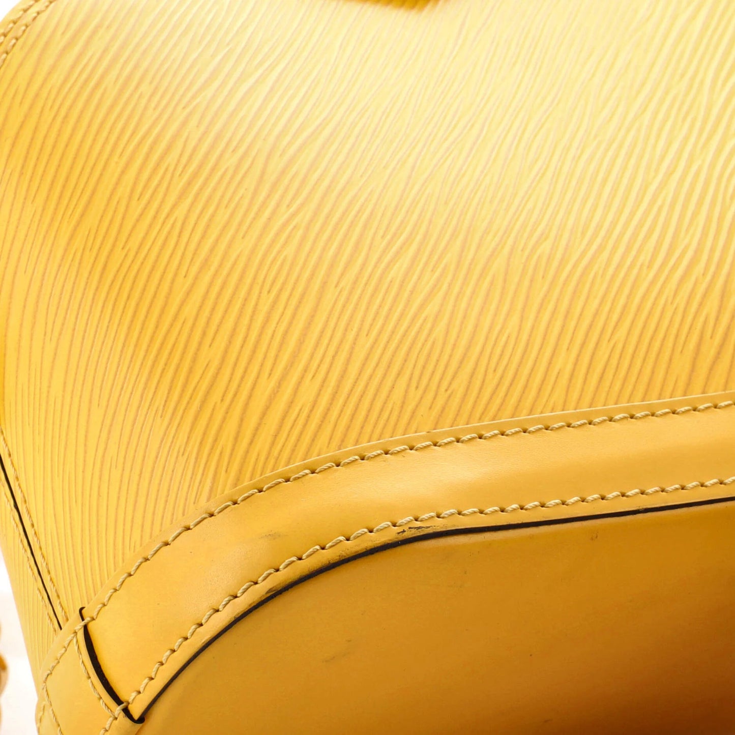 Louis Vuitton Alma Chain Handbag Epi Leather Mini