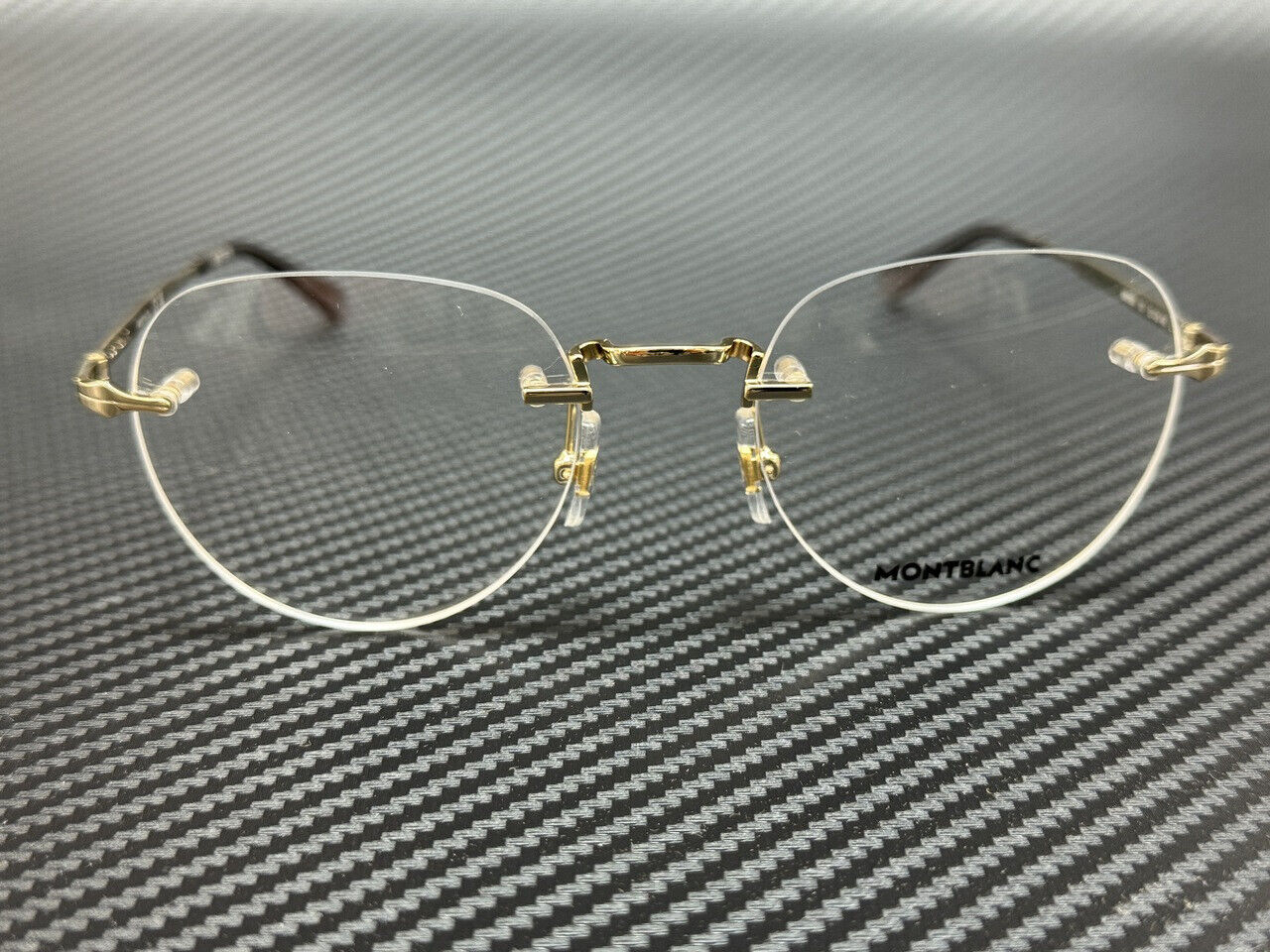 Mont Blanc Mb0268O 001 Gold Men'S 52 Mm Large