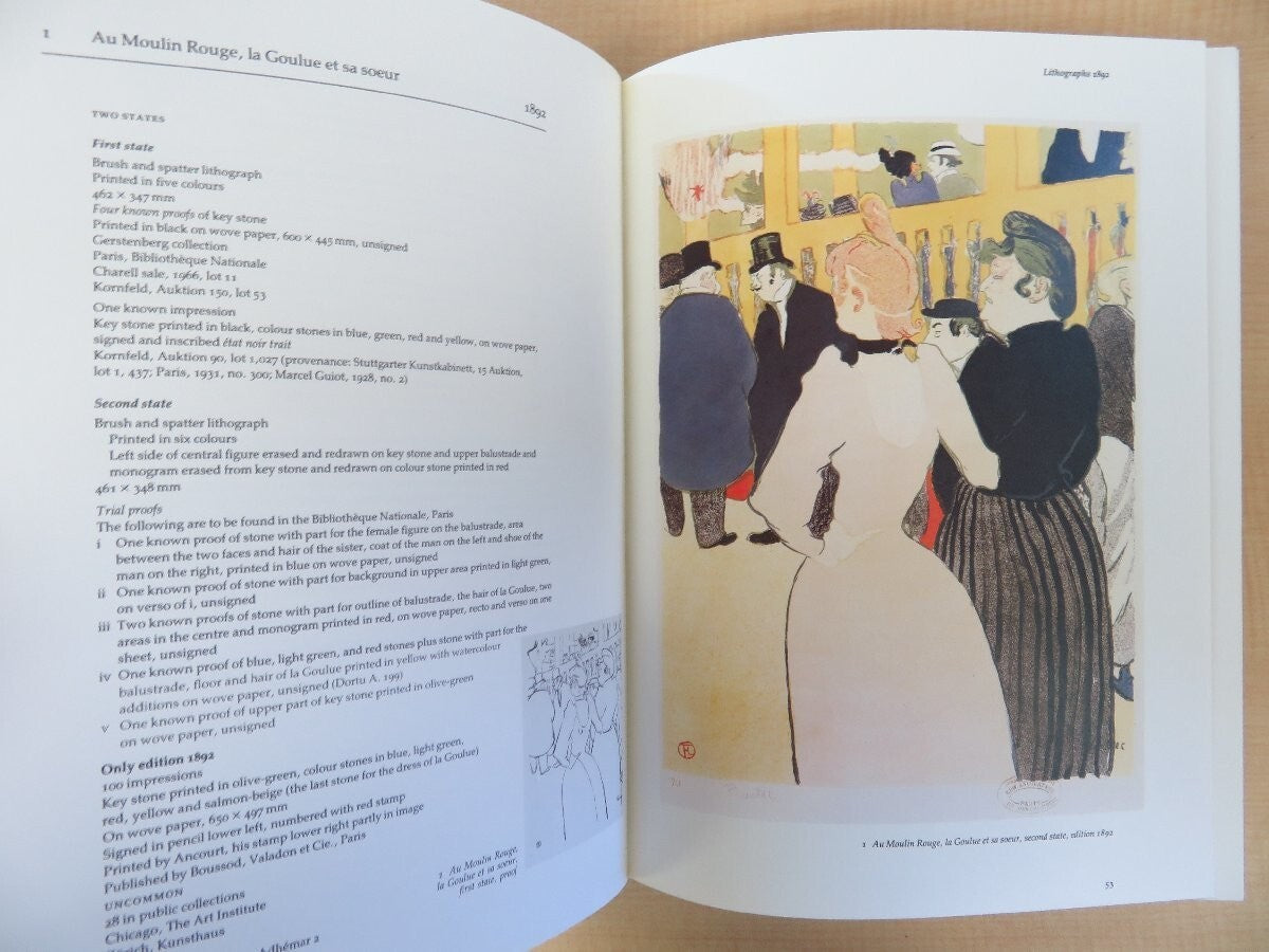 Toulouse-Lautrec: The Complete Prints (2 Vols) 1St Edition 1985 Sotheby'S