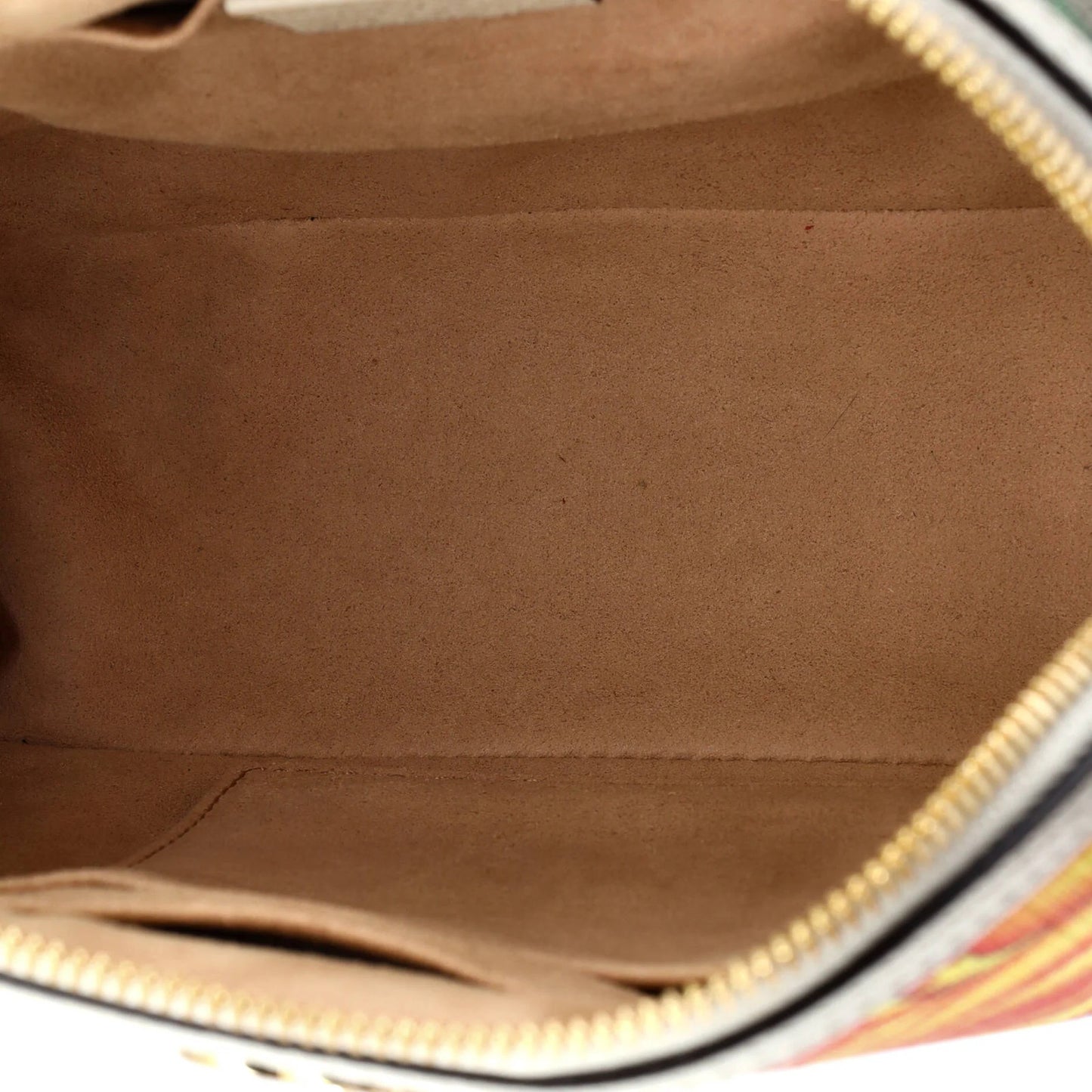 Gucci Ophidia Dome Shoulder Bag Flora Gg Coated Canvas Small