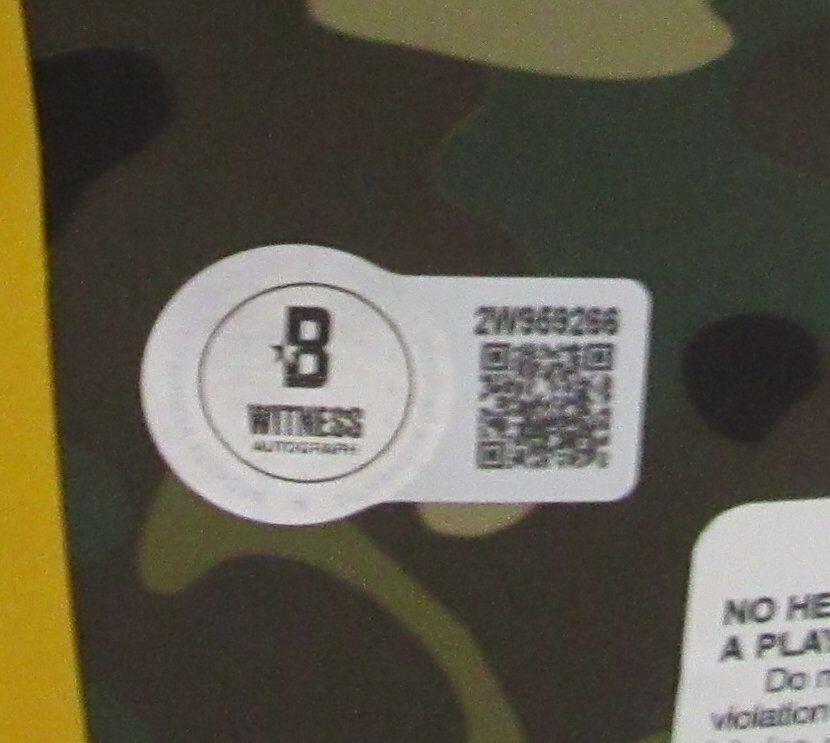James Harrison Signed Full Size Authentic Camo