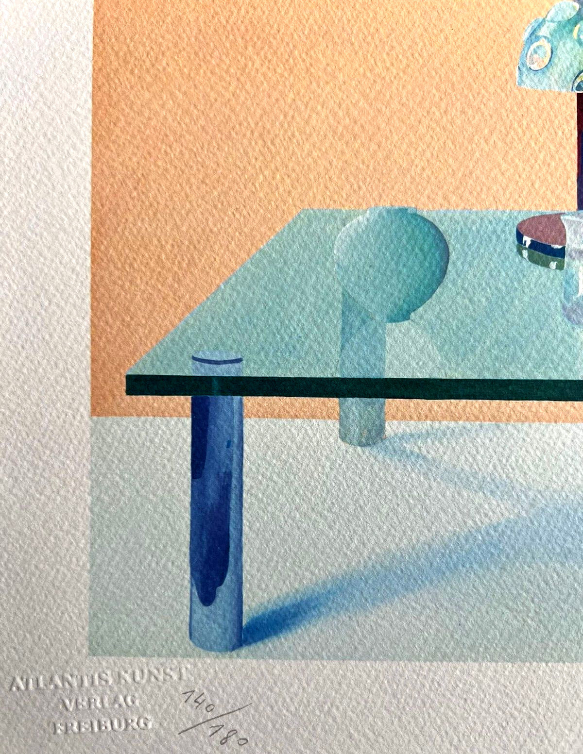 David Hockney Lithograph Signed Coa