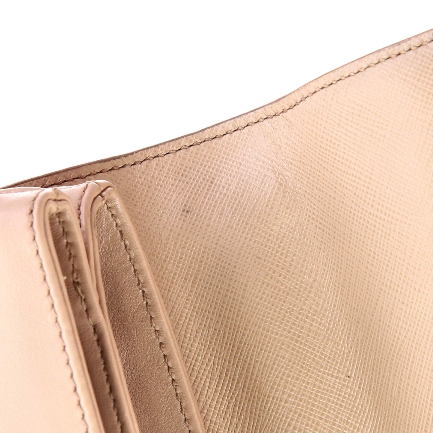 Small Prada Chain Flap Crossbody Bag Saffiano and Soft Calf