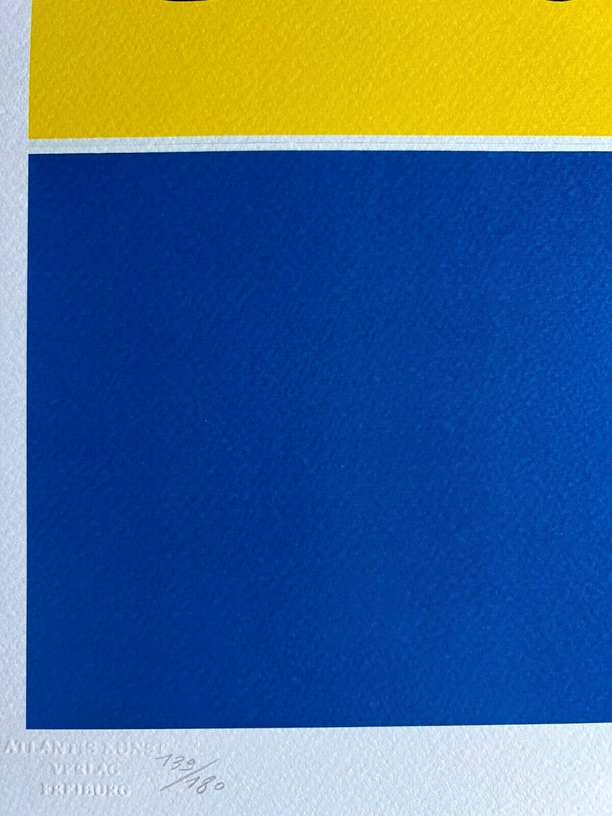 Edward Ruscha Lithograph Coa Signed Op Numbered