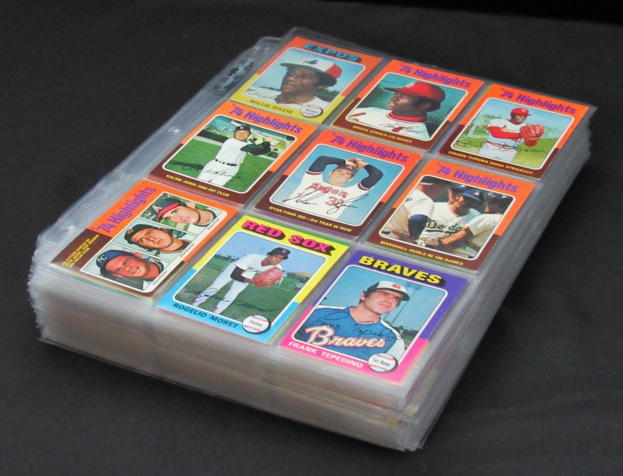 1975 Topps Baseball Card Complete Set (1-660)