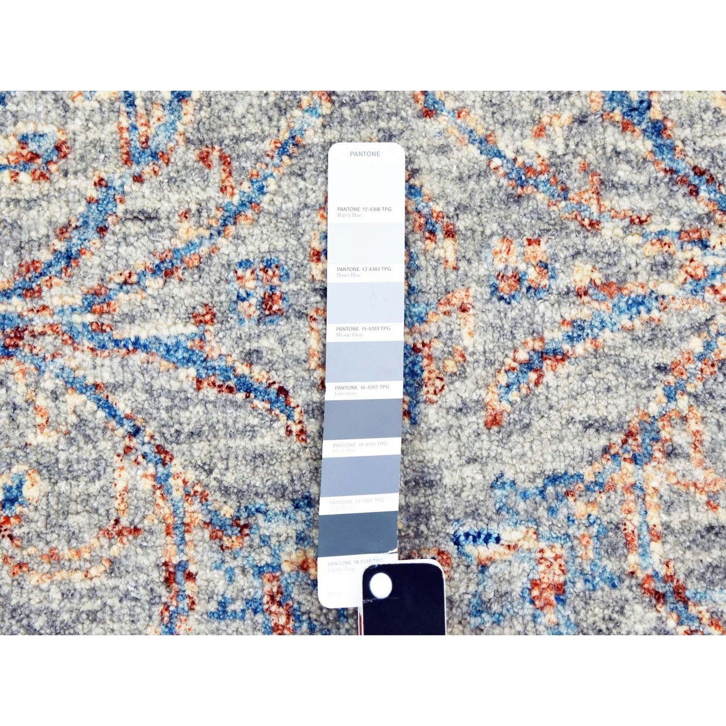 12'X15'2" Oversize Wool Obscured And Subtle Collection Oriental Rug