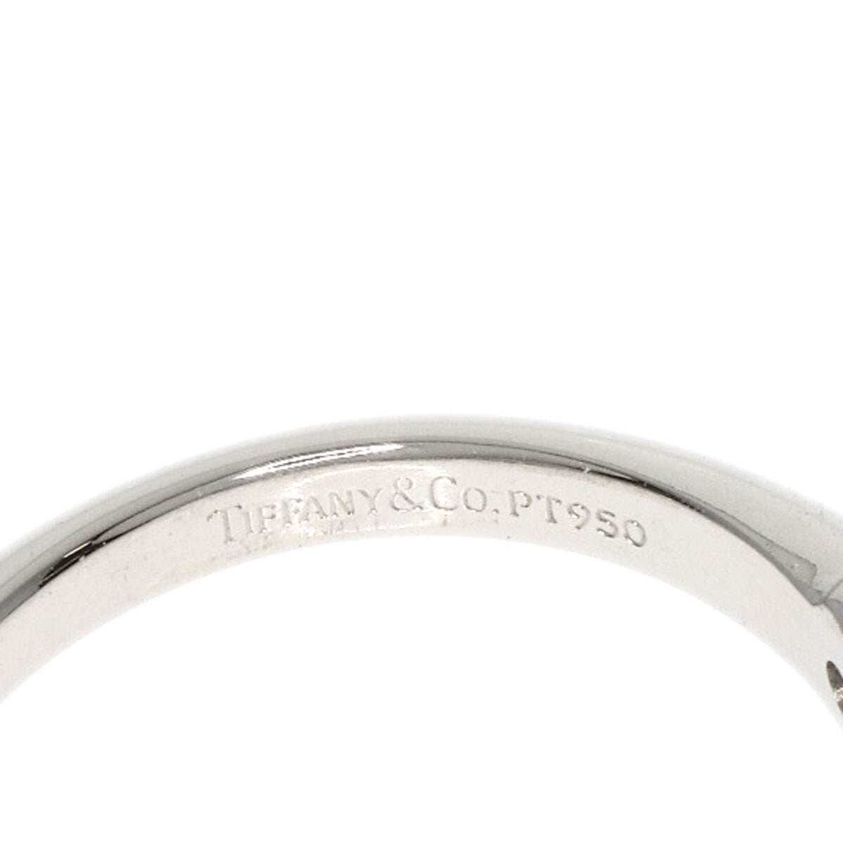 Tiffany&Co. Ring Solitaire Diamond Platinum