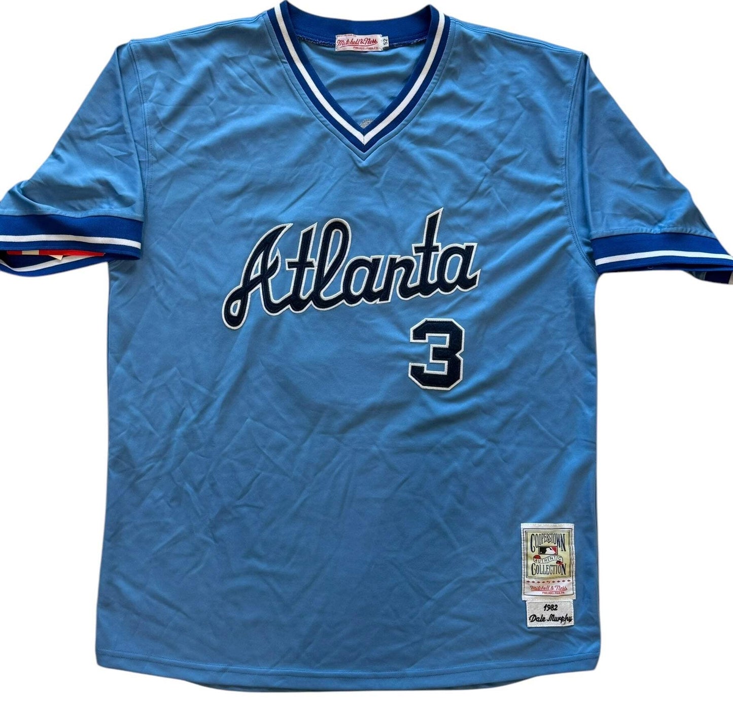 Dale Murphy Autographed Braves Mitchell & Ness Authentic Jersey