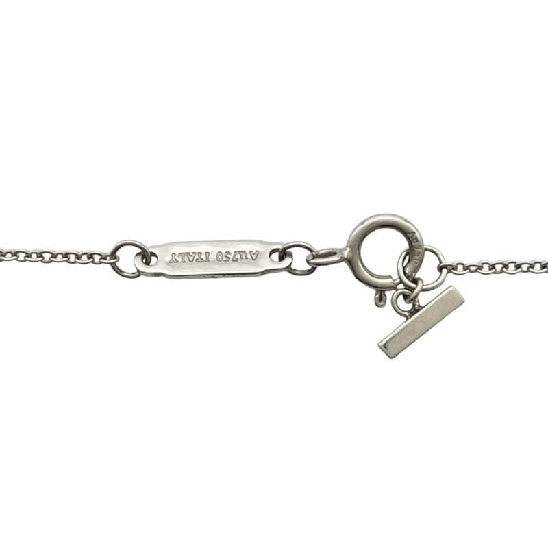 Tiffany & Co. T Smile Mini Necklace K18Wg