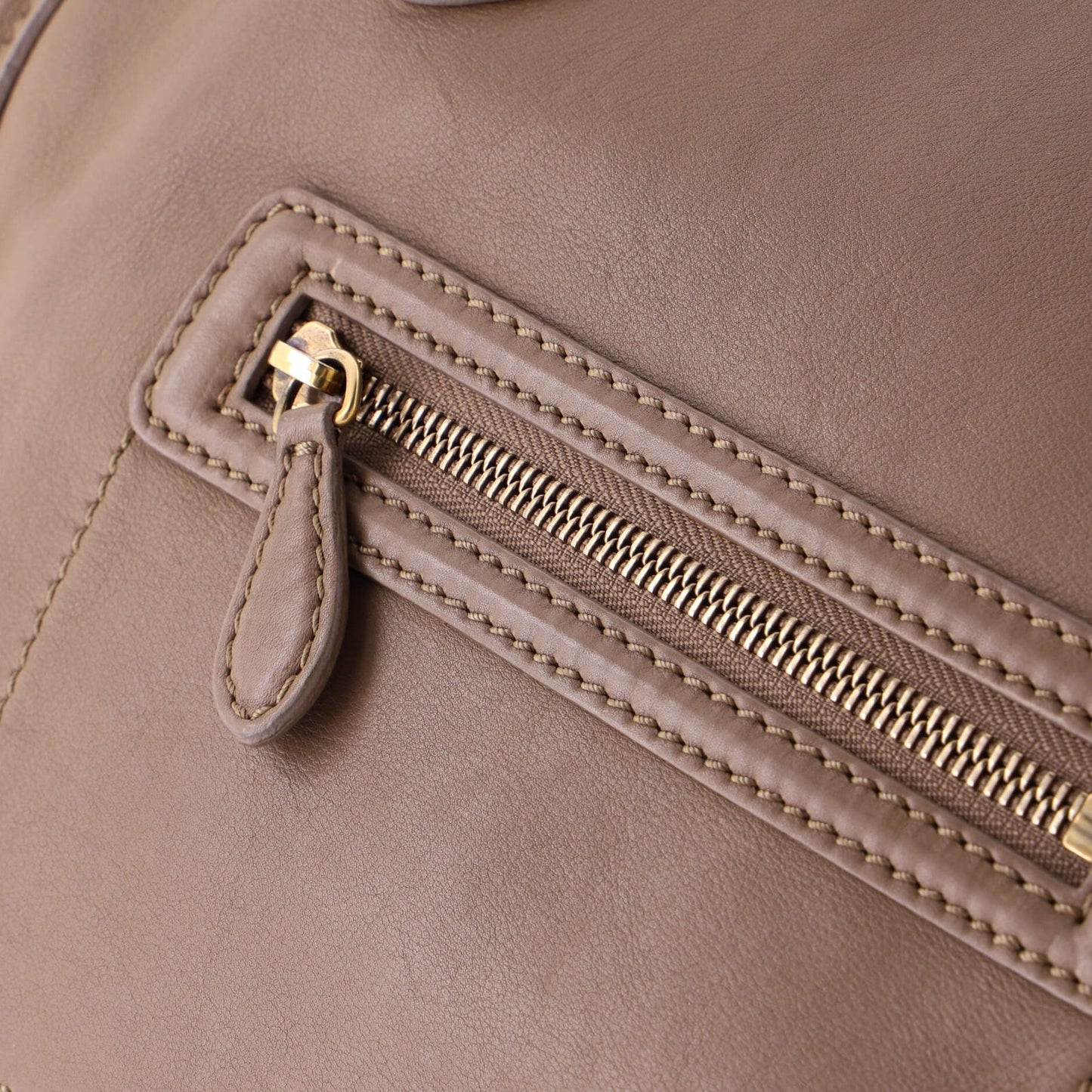 Celine Shoulder Luggage Bag Leather