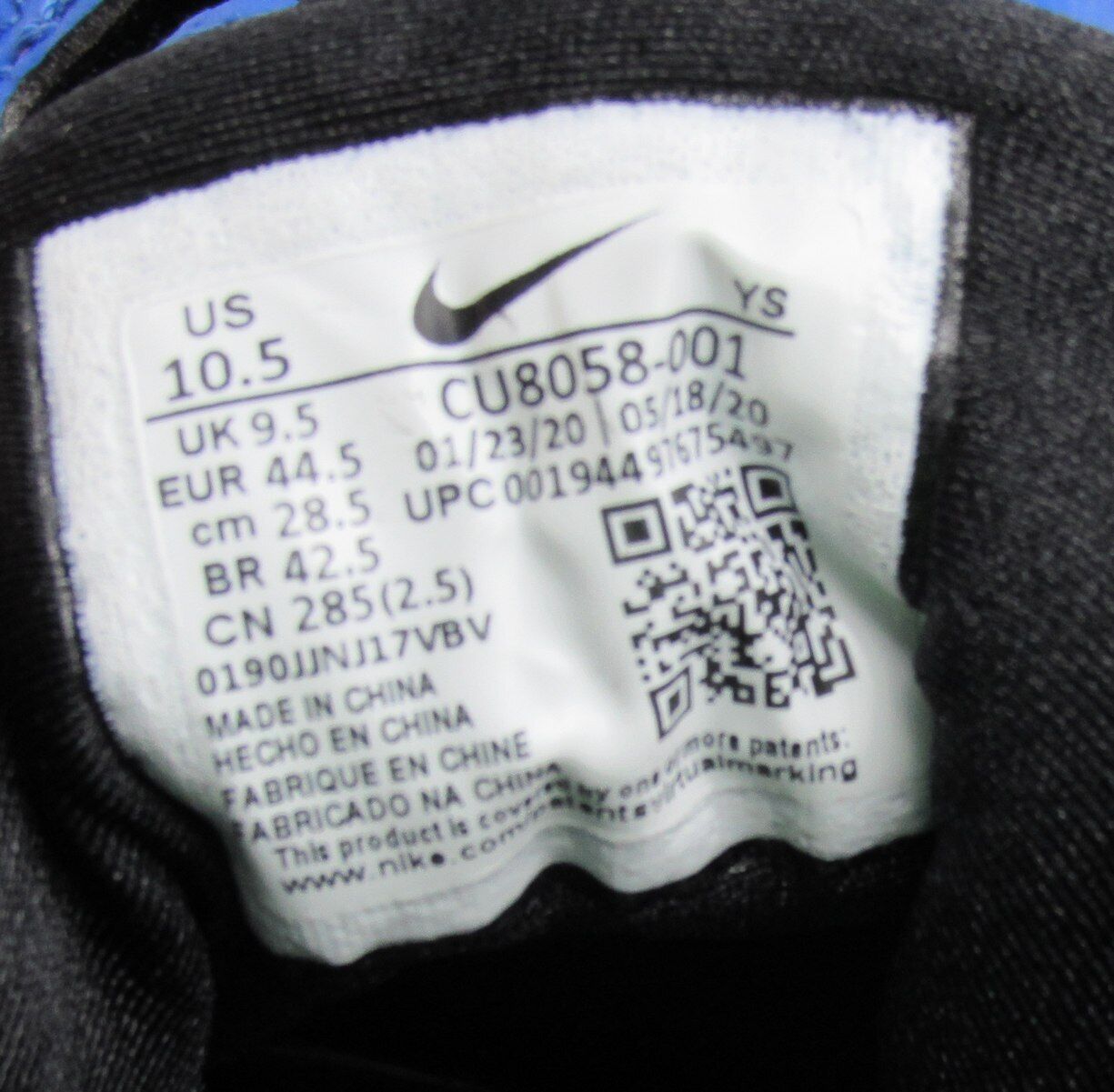 Autographed Nike Air Penny 3 Qs 'Do It For Dez'