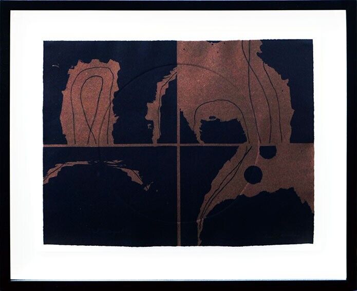 Louise Nevelson 1975 Lithograph Abstract